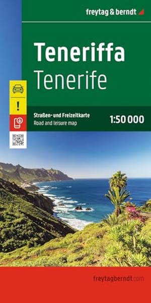 freytag & berndt Straßenkarte Teneriffa 1:50.000 - Besondere Ausflugsziele. Kompass Karten GmbH, 2026.