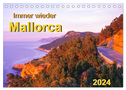 Immer wieder Mallorca (Tischkalender 2024 DIN A5 quer), CALVENDO Monatskalender