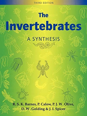 Barnes / Calow et al. Invertebrates 3e. John Wiley & Sons, 2001.