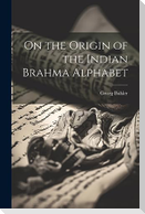 On the Origin of the Indian Brahma Alphabet