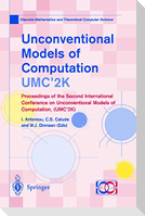 Unconventional Models of Computation, UMC¿2K