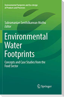 Environmental Water Footprints