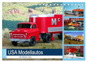 USA Modellautos (Tischkalender 2025 DIN A5 quer), CALVENDO Monatskalender