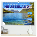 Erlebe mit mir das Naturwunder Neuseeland die Südinsel (hochwertiger Premium Wandkalender 2024 DIN A2 quer), Kunstdruck in Hochglanz
