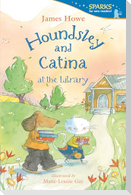 Houndsley and Catina at the Library