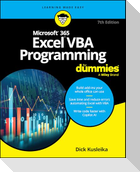 Microsoft 365 Excel VBA Programming For Dummies
