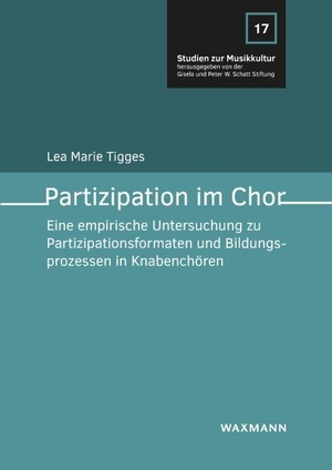 Tigges, Lea Marie. Partizipation im Chor - Eine empirische Untersuchung zu Partizipationsformaten und Bildungsprozessen in Knabenchören. Waxmann Verlag, 2026.