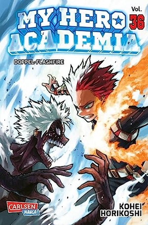 Horikoshi, Kohei. My Hero Academia 36 - Abenteuer und Action in der Superheldenschule | Mit Glow-in-the-Dark-Effekt auf dem Cover - nur in der 1. Auflage!. Carlsen Verlag GmbH, 2023.
