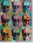 Dean Russo Skull Mosaic Journal: Lined Journal