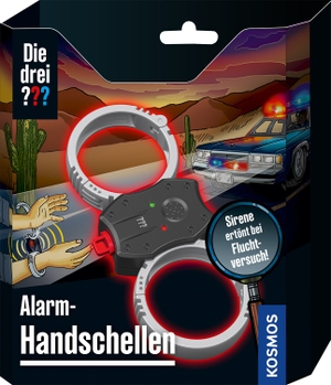 Die Drei ??? - Alarm-Handschellen - Detektiv-Set. Franckh-Kosmos, 2026.