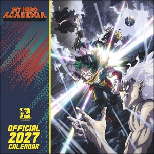 My Hero Academia Broschurkalender 2027 - Wandplaner mit tollen Bildern aller Charaktere. Cooles Geschenk für Anime-Fans im Format 30,5 x 30,5 cm (aufgeklappt 30,5 x 61 cm). Danilo, 2026.