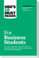 HBR's 10 Must Reads for Business Students