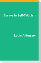 Essays on Self-Criticism