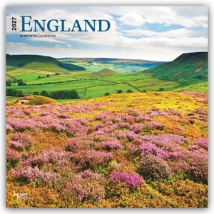 Publishers, Browntrout. England 2027 - 16-Monatskalender - Original BrownTrout-Kalender [Mehrsprachig] [Kalender]. Browntrout Verlags GmbH, 2026.