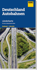 ADAC Länderkarte Deutschland Autobahnen 1:500.000