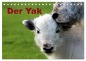 Der Yak (Tischkalender 2025 DIN A5 quer), CALVENDO Monatskalender