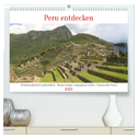 Peru entdecken (hochwertiger Premium Wandkalender 2024 DIN A2 quer), Kunstdruck in Hochglanz