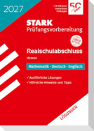 STARK Lösungen zu Mathematik, Deutsch, Englisch - Realschulabschluss 2027 Hessen - Prüfungsvorbereitung
