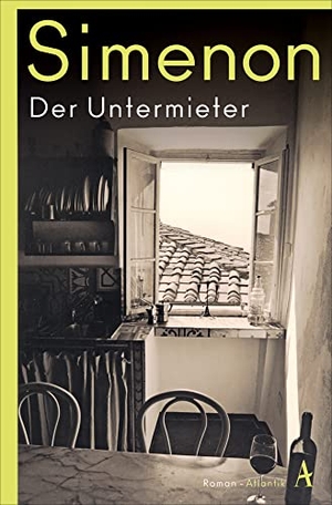 Simenon, Georges. Der Untermieter. Atlantik Verlag, 2023.