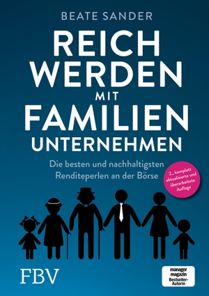 Sander, Beate. Reich werden mit Familienunternehmen - Die besten und nachhaltigsten Renditeperlen an der Börse. Finanzbuch Verlag, 2020.