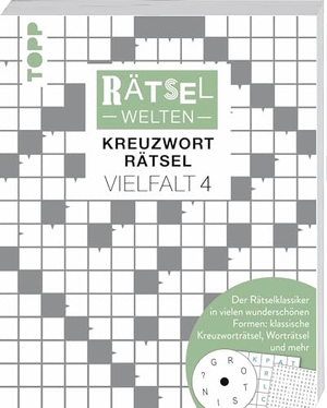 Heine, Stefan. Rätselwelten - Kreuzworträtsel Vielfalt 4 | Der Rätselklassiker in vielen wunderschönen Formen: klassische Kreuzworträtsel, Worträtsel und mehr - Über 150 Rätsel zum Verschenken und Knobeln. frechverlag GmbH, 2026.