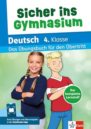 Klett Sicher ins Gymnasium Deutsch 4. Klasse - Das Übungsbuch für den Übertritt mit Scan2Learn-App. Klett Lerntraining, 2026.