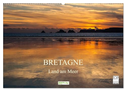 Bretagne - Land am Meer (Wandkalender 2025 DIN A2 quer), CALVENDO Monatskalender