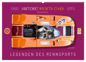 Schmerl, Bernhard. Legenden des Rennsports Historic Sports Cars 1960-1975 (Wandkalender 2024 DIN A2 quer), CALVENDO Monatskalender - Historische Rennwagen der 60iger und 70iger Jahre. Calvendo, 2023.