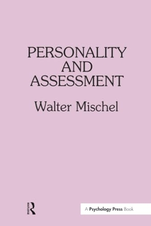 Mischel, Walter. Personality and Assessment. Psychology Press, 2016.