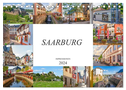 Saarburg Impressionen (Tischkalender 2024 DIN A5 quer), CALVENDO Monatskalender
