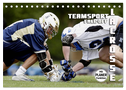 Teamsport Lacrosse - Face-off (Tischkalender 2024 DIN A5 quer), CALVENDO Monatskalender