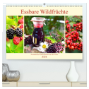 Essbare Wildfrüchte. Aromatische Köstlichkeiten aus der Natur (hochwertiger Premium Wandkalender 2024 DIN A2 quer), Kunstdruck in Hochglanz
