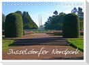 Düsseldorfer Nordpark (Tischkalender 2024 DIN A5 quer), CALVENDO Monatskalender