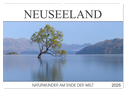 Neuseeland - Naturwunder am Ende der Welt (Wandkalender 2025 DIN A2 quer), CALVENDO Monatskalender