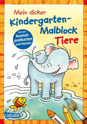Mein dicker Kindergarten-Malblock Tiere. Carlsen Verlag GmbH, 2011.