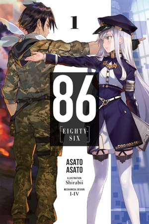 Asato, Asato. 86--EIGHTY-SIX, Vol. 1 (light novel). Yen Press, 2019.