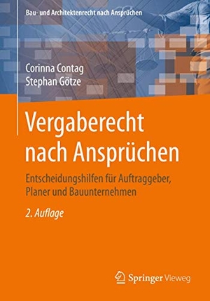 Corinna Contag / Stephan Götze. Vergaberecht nach