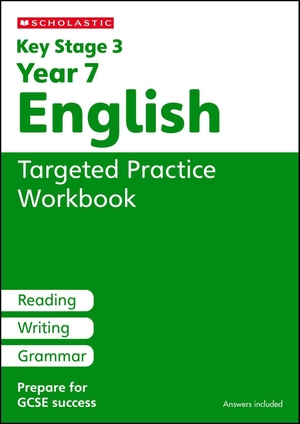 Powell, Alison. KS3 Year 7 English Targeted Practice Workbook with answers.. Scholastic, 2026.