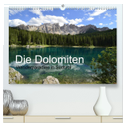 Die Dolomiten ¿ Wanderparadies in Südtirol (hochwertiger Premium Wandkalender 2024 DIN A2 quer), Kunstdruck in Hochglanz