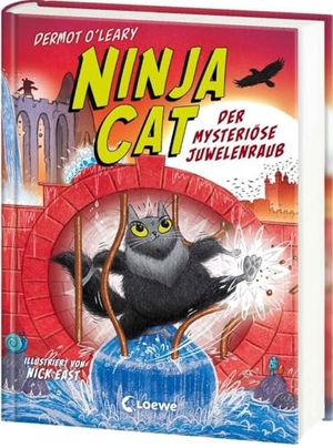 O'Leary, Dermot. Ninja Cat (Band 4) - Der mysteriöse Juwelenraub - Die Ninja-Katze ist wieder im Einsatz - Humorvolles Kinderbuch ab 8 Jahren. Loewe Verlag GmbH, 2024.