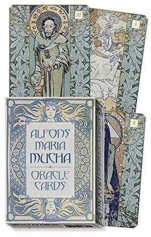 Mucha, Alfons Maria / Lo Scarabeo. Alfons Maria Mucha Oracle Cards. Llewellyn Worldwide, Ltd., 2023.