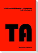 TextArt für Improvisationen und Performanzen