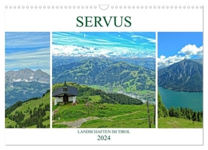 Michel /Ch, Susan. Servus. Landschaften im Tirol (Wandkalender 2024 DIN A3 quer), CALVENDO Monatskalender - Wertvolle Naturjuwele warten darauf, von Ihnen entdeckt zu werden !. Calvendo, 2023.