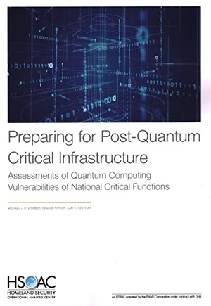 Vermeer, Michael J D / Parker, Edward et al. Preparing for Post-Quantum Critical Infrastructure - Assessments of Quantum Computing Vulnerabilities of National Critical Functions. RAND Corporation, 2022.