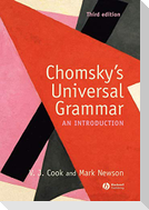Chomskys Universal Grammar 3e
