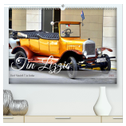 Tin Lizzie - Ford Modell T in Kuba (hochwertiger Premium Wandkalender 2025 DIN A2 quer), Kunstdruck in Hochglanz