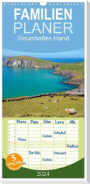 Familienplaner 2024 - Traumhaftes Irland mit 5 Spalten (Wandkalender, 21 x 45 cm) CALVENDO