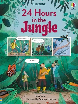 Cook, Lan. 24 Hours in the Jungle. Usborne Books, 2024.