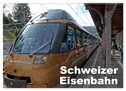 Schweizer Eisenbahn (Wandkalender 2024 DIN A2 quer), CALVENDO Monatskalender