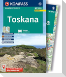 KOMPASS Wanderführer Toskana, 80 Touren mit Extra-Tourenkarte